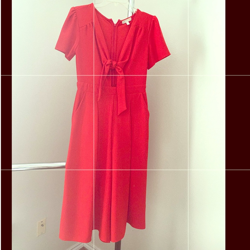 Red Gianni Bini jumpsuit